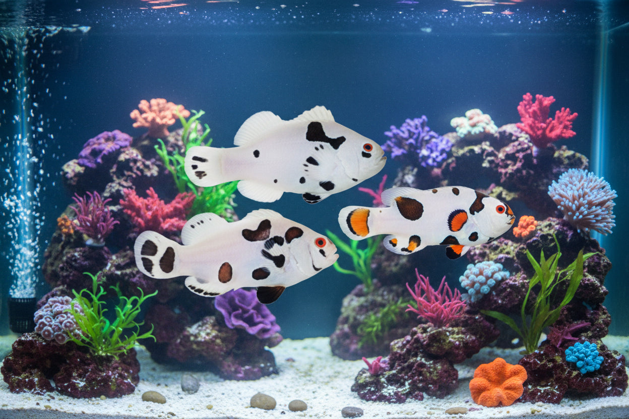 2-Pack Hybrid Storm Ocellaris Clownfish β Live Captive-Bred Saltwater Aquarium Fish