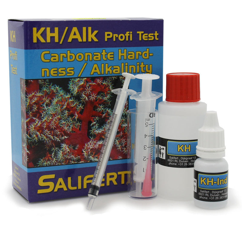 Salifert Alkalinity Test Kit – KH Test for Reef Aquarium Water Quality
