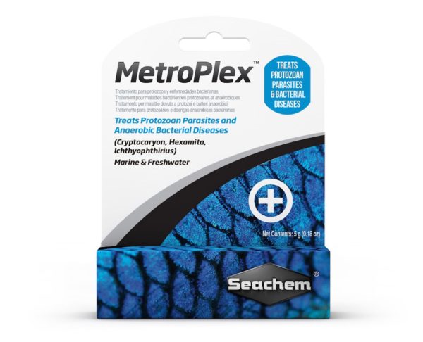 Seachem MetroPlex 5g – Antibacterial & Antiparasitic Treatment for Fish