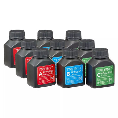 Neptune Systems Trident Reagent Kit – 6-Month Supply | Accurate Testing for Alkalinity, Calcium & Magnesium in Reef Aquariums