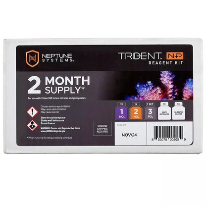 Trident NP + Reagent Kit | Automated Nitrate & Phosphate Testing | Precise Monitoring for Aquariums